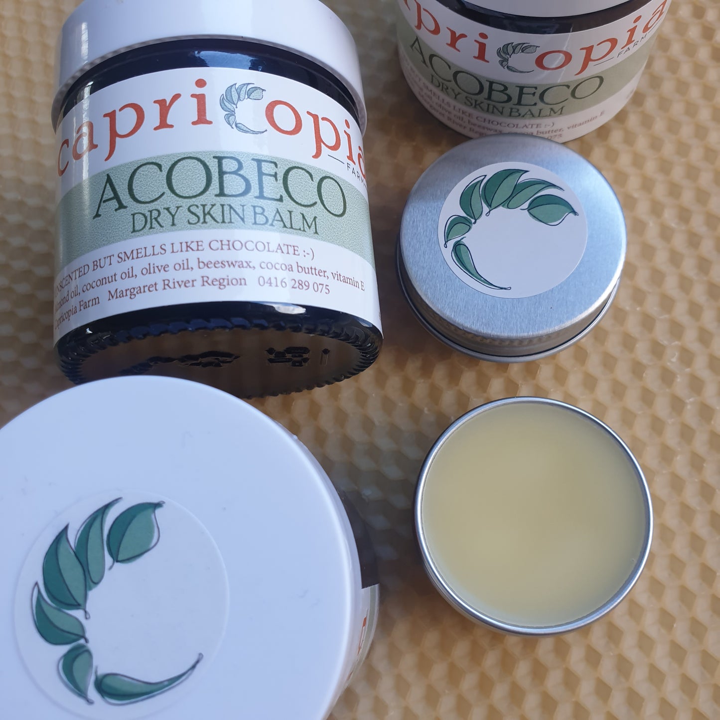 ACOBECO Unscented Balm - mini tin