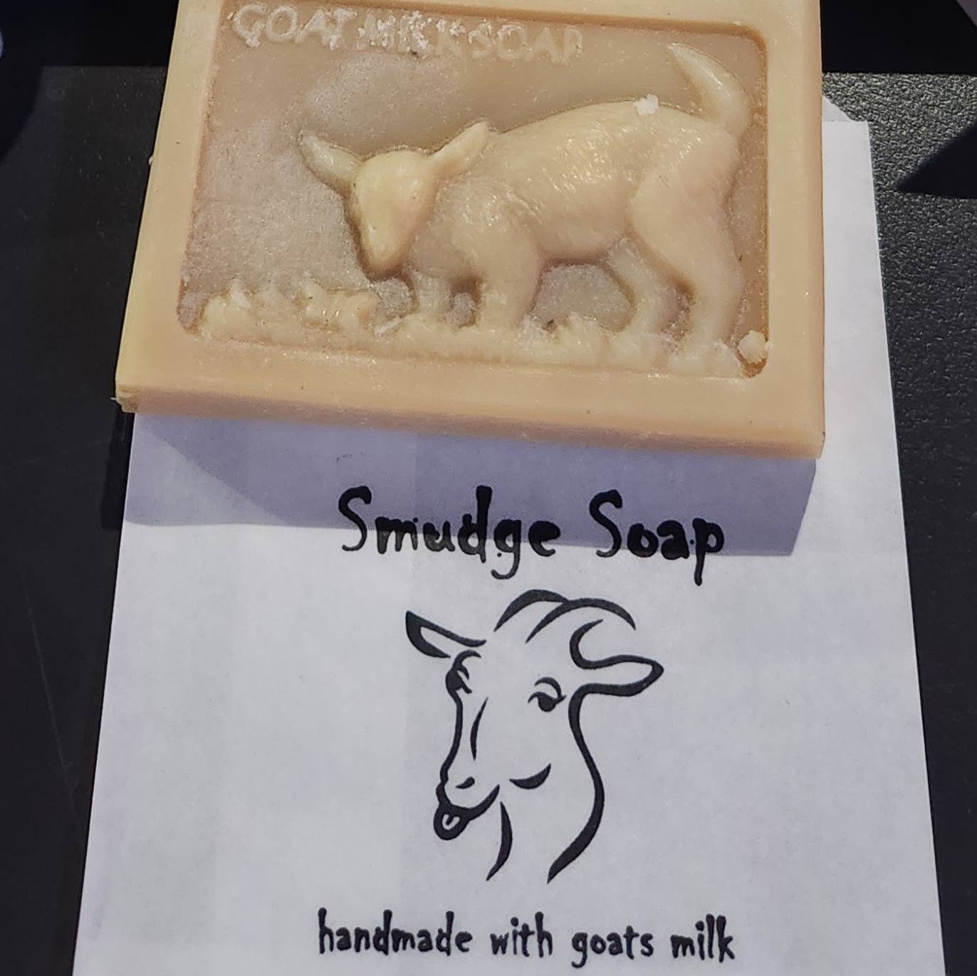 Natural Goats Milk Soap Picture Bar - Pure