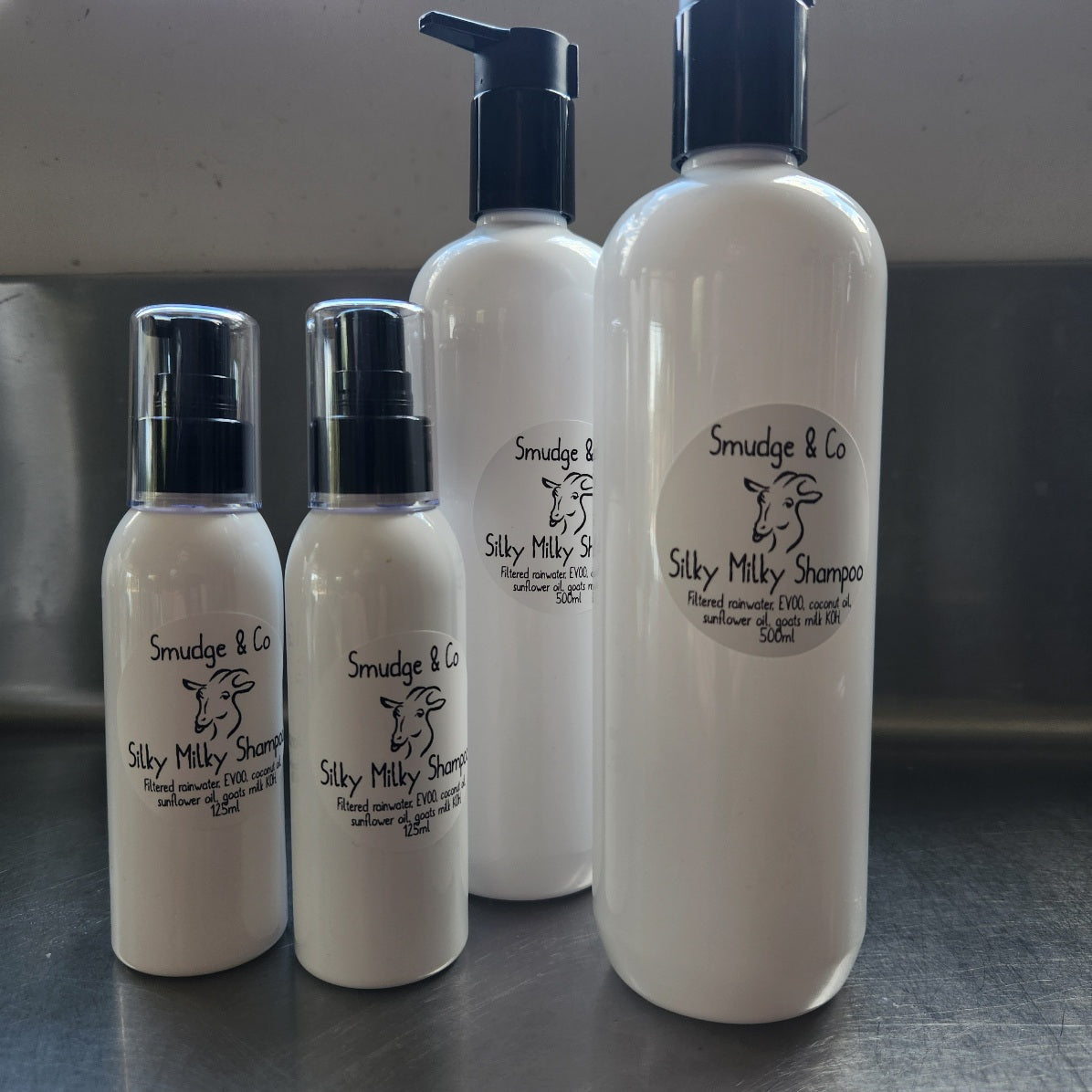 Silky Milky Shampoo with goatsmilk