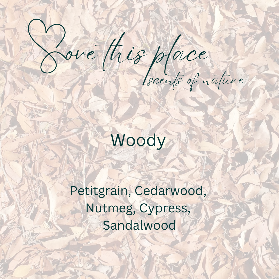 Love this Place Essential Oil Blend - Woody -15ml