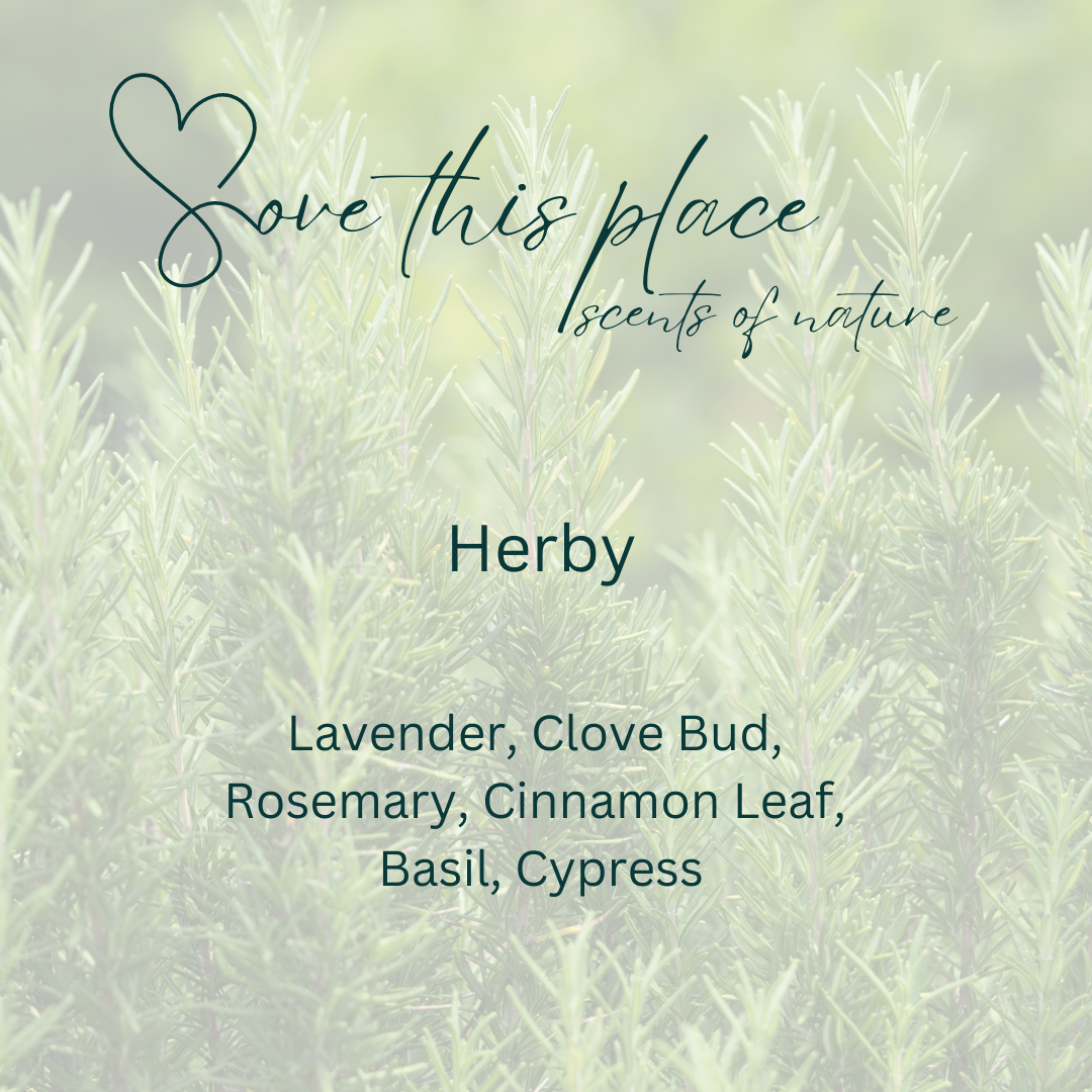 Love this Place Essential Oil Blend - Herby -15ml